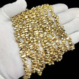 4~10MM Hematite Natural Stone Spacer Loose Beads Jewelry Making Bracelets