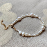 Baroque Pearl Bracelets for Women Natural Freshwater Pearls