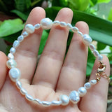 Baroque Pearl Bracelets for Women Natural Freshwater Pearls