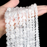 Natural Stone Beads Crystal Jade White-Turquoise Loose Spacer Bead