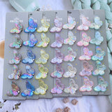 Kids Hair Clips Transparent Butterfly Clips Baby Girls Hair Accessories Barrette