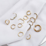 Raw Brass Lever Back Earring Hoop w/ Loop Hooks for Diy Drop Earrings