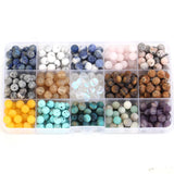 Natural Stone Beads for DIY Bracelets, 4-10mm Amazonite, Amethyst, Rose Quartz