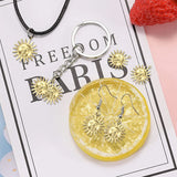 Brass Sun Face Charms Pendant Lot for DIY Jewelry Making