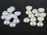 4-12MM Half Round Pearl Craft Beads, DIY Decoration