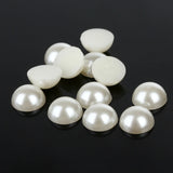 4-12MM Half Round Pearl Craft Beads, DIY Decoration