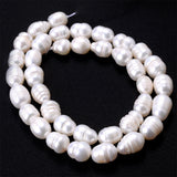 4-12mm Freshwater Pearl Beads Large Hole Loose Beads Baroque Pearls