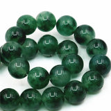 4-12mm Green Tourmaline Round Beads for DIY Jewelry Making