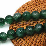 4-12mm Green Tourmaline Round Beads for DIY Jewelry Making