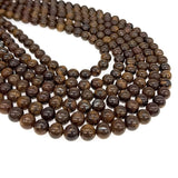 Natural Bronzite Round Loose Beads for Jewelry Making DIY Bracelet