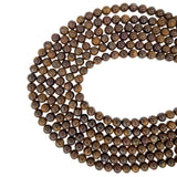 Natural Bronzite Round Loose Beads for Jewelry Making DIY Bracelet