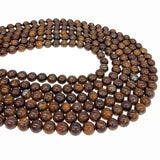 Natural Bronzite Round Loose Beads for Jewelry Making DIY Bracelet
