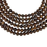 Natural Bronzite Round Loose Beads for Jewelry Making DIY Bracelet