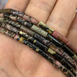 4*13mm Natural Stone Amethysts Turquoise Loose Beads 15''