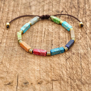 7 Chakra Bracelet String Braided Strand Friendship Lover Couples Wrap Jewelry
