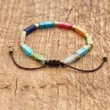 7 Chakra Bracelet String Braided Strand Friendship Lover Couples Wrap Jewelry