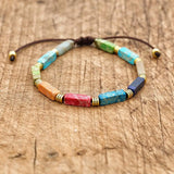 7 Chakra Bracelet String Braided Strand Friendship Lover Couples Wrap Jewelry