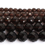 4-14mm AA Smoky Quartzs Beads For Jewelry Making 15'' DIY Bracelet Gift