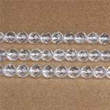 4-14mm Rock Quartz Beads Natural Clear Crystal Beads For Jewelry Making 15''