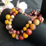 Round Mookaite Jasper Beads 4-16mm Natural Stone Beads Jewelry Making 15''