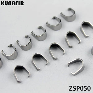 Stainless Steel Hook Pendant Accessories for DIY Jewelry, 300pcs