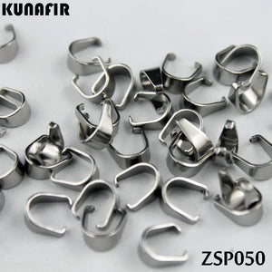 Stainless Steel Hook Pendant Accessories for DIY Jewelry, 300pcs