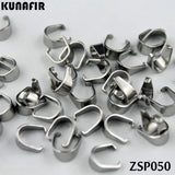 Stainless Steel Hook Pendant Accessories for DIY Jewelry, 300pcs