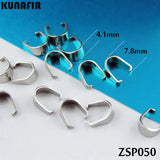 Stainless Steel Hook Pendant Accessories for DIY Jewelry, 300pcs