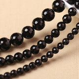 4-20mm Round Faceted Agates Beads For Jewelry Making 15''