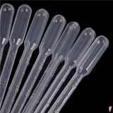 20pcs Plastic Squeeze Transfer Pipettes for Silicone Mold UV Epoxy Resin 3ML