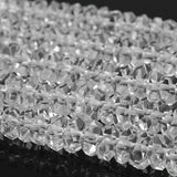 Natural Crystal Button Cut Quartz Gemstone Loose Beads DIY Jewelry Making