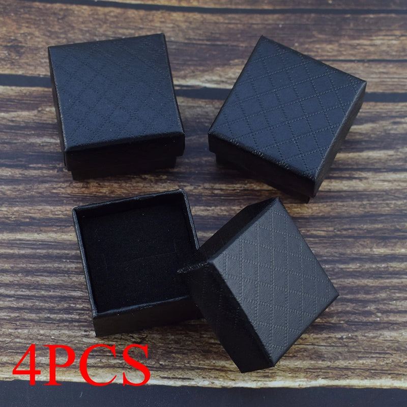 4pcs/lot Small Gift Boxes Jewelry Storage Box