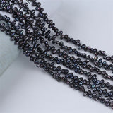 4-4.5mm Top Hole Rice Freshwater Pearl Strand