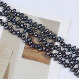 4-4.5mm Top Hole Rice Freshwater Pearl Strand