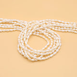 4-4.5mm Freshwater Pearl Beads Rice Shape Loose Beads for DIY Jewelry Making