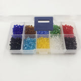1140Pcs 5301 Bicone Mix 10 Colors Glass Crystal Loose Beads Jewelry Loose Bead