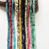 4*4MM Square Gemstone Beads for Jewelry Making DIY