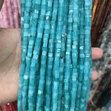 4*4MM Square Gemstone Beads for Jewelry Making DIY