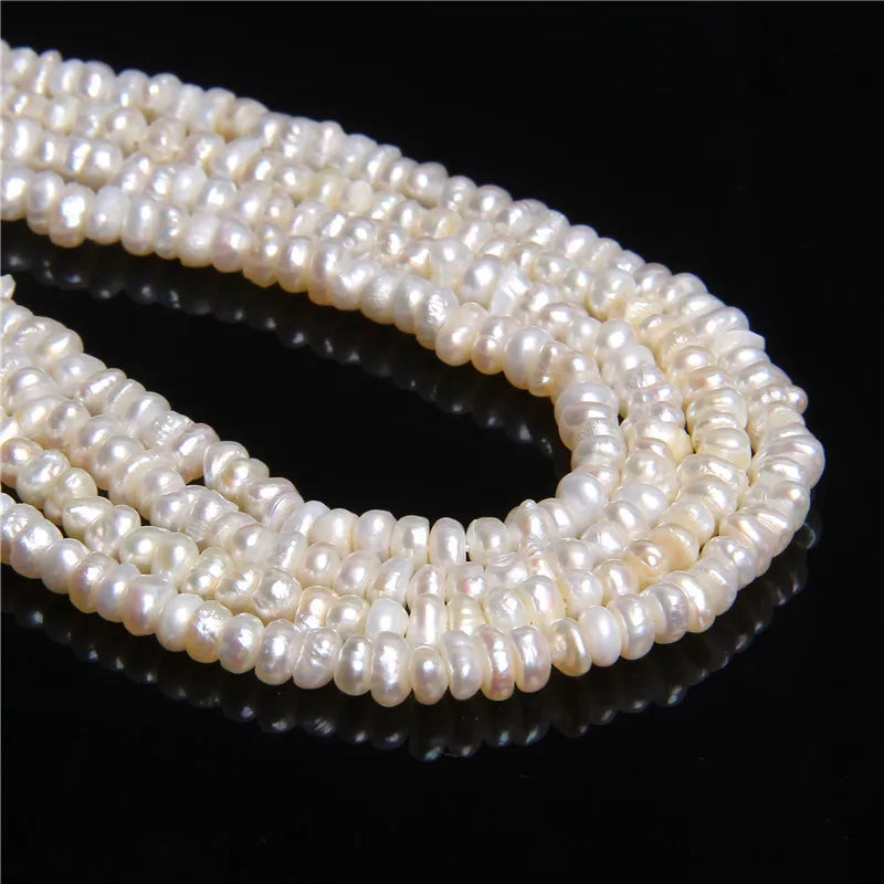 4.4mm Freshwater Pearl Beads for Women's Jewelry Making