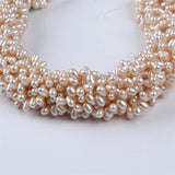 4.5-5mm Rice Freshwater Pearl Strand, Top Hole, Jewelry Making