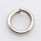 Stainless Steel Closed Jump Rings 4-10mm for Jewelry