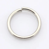 Stainless Steel Closed Jump Rings 4-10mm for Jewelry
