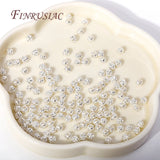 4/5/6/8MM Brass Spacer Beads 18K Plated Jewelry Accessories