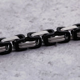 4/5/6/8mm Stainless Steel Chain Bracelet For Men