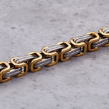 4/5/6/8mm Stainless Steel Chain Bracelet For Men