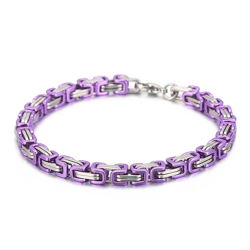 Dubai Chain Bracelet Multi-Specification Stainless Steel Bracelet