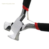 4.5'' End Cutting Pliers Precision Nail Puller Tool for Zipper Repair Kit