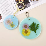 5PCS Christmas Ball Pendant Mould Epoxy Silicone DIY Jewelry Decorations
