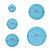 5PCS Christmas Ball Pendant Mould Epoxy Silicone DIY Jewelry Decorations