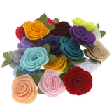 15pcs Artificial Flower Rose Head Wedding Party DIY Decoration Headdress
